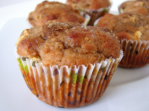 Whole Wheat Apple Cupcakes